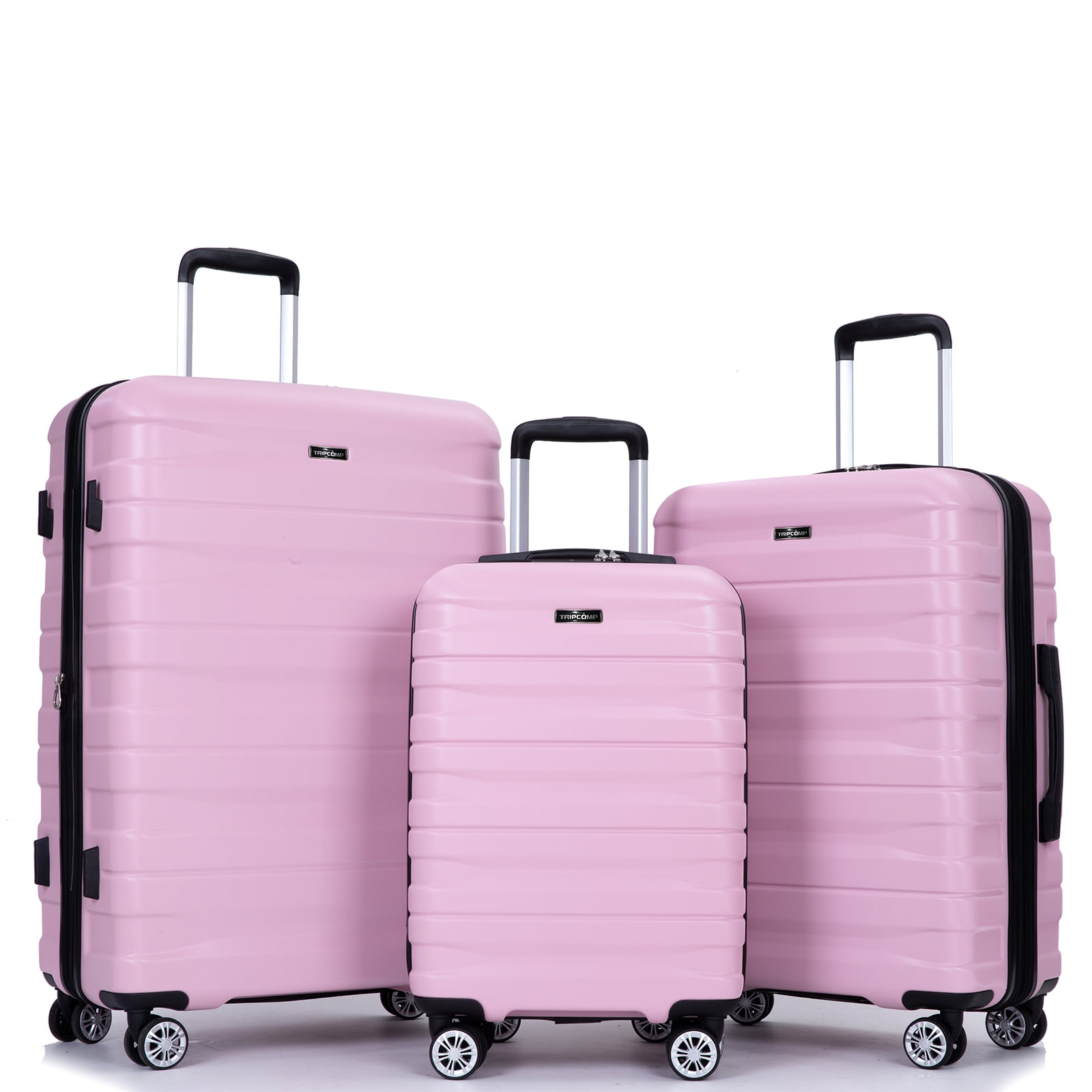 Tripcomp Hardside Luggage Set,Carry-on,Lightweight Suitcase Set of ...