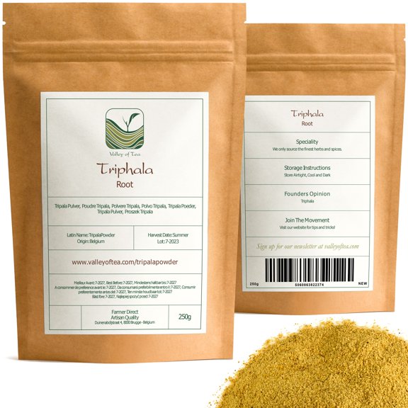Triphala Powder Ayurvedic Three Fruit Blend Fine Ground - 250g
