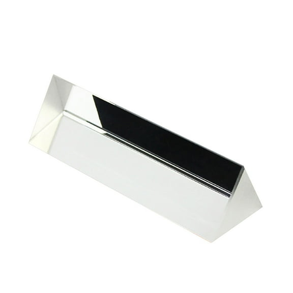 Triple 30mm Equilateral Prism Optical Glass Triangular Prism Triple Prism For Rainbow DIY Photography Teaching Props