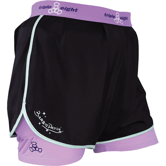 Triple 8 Bumsaver Barbie Patin Xxl-Blk/Pur