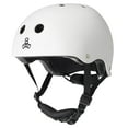 thumbnail image 1 of Triple 8 Lil 8 Dual Certified White Glossy Toddler Bike & Skate Helmet, 5T, 1 of 5