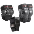 thumbnail image 1 of Triple Eight Saver Series Pad Set with Kneesavers, Elbowsavers and Wristsavers, Large, Black, 1 of 7