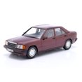 thumbnail image 1 of Triple 9 1993 Mercedes-Benz 190 E 2.3 Avantgarde (W201) Dark Red 1:18, 1 of 6