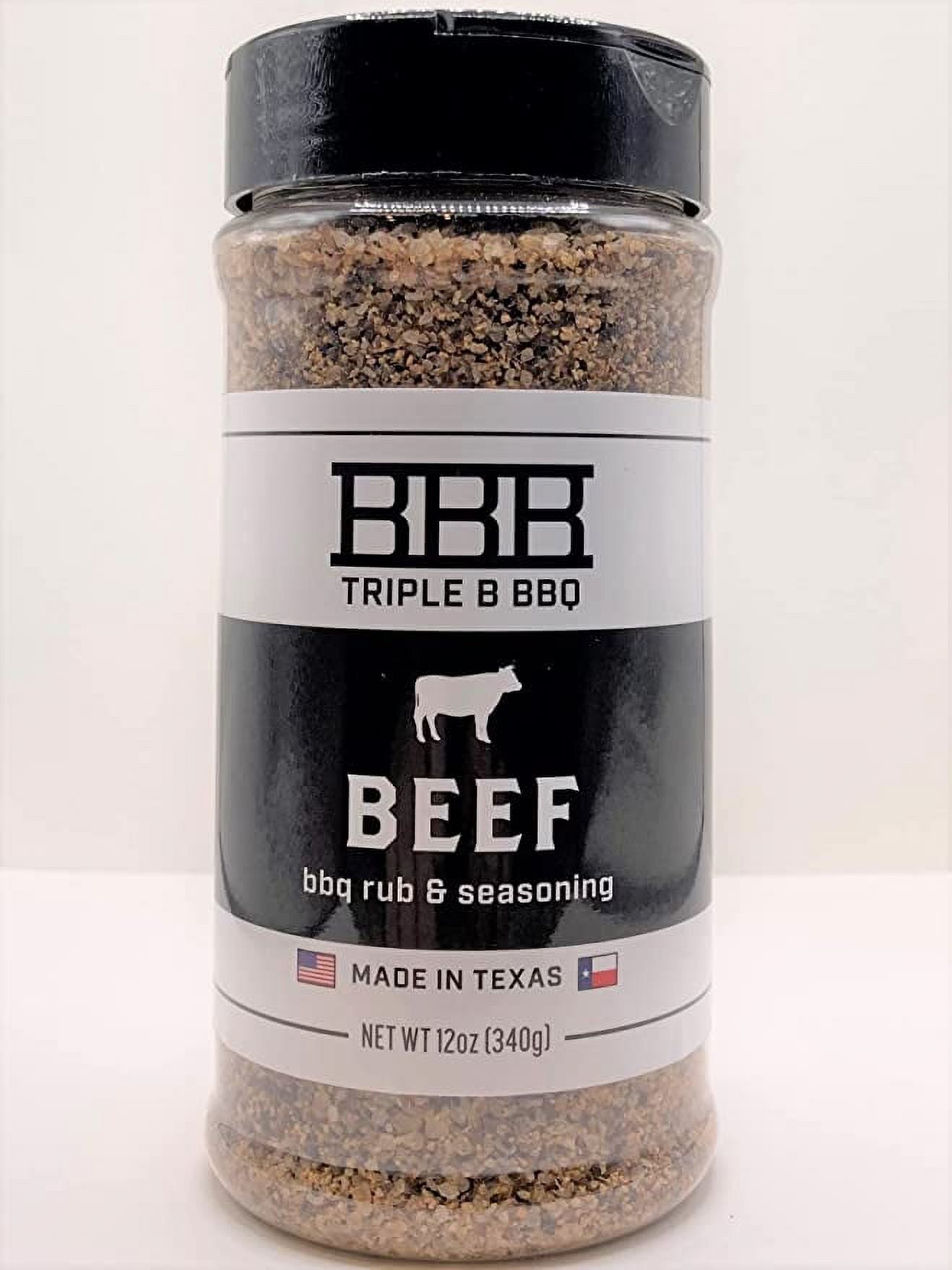 Triple B BBQ BEEF Rub & Seasoning — Brisket Rub & Steak Grill Seasoning