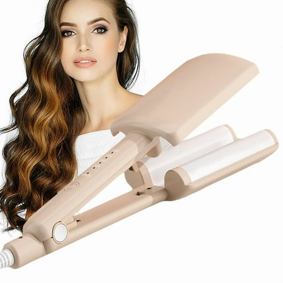 Triple Barrel Hair Curling Wand Ceramic Glaze Hair Care Curling Iron Hair Curler Roller Corrugation Waver Curly Styling Tool