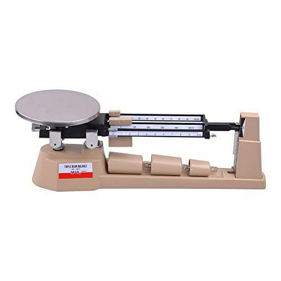Triple Beam Mechanical Balance Scale 2610Gx0.1g Lab Analytical Weight Zero Adjustment Knob Built-in Magnetic Dampening Laboratories Classrooms$$Electronics Accessories