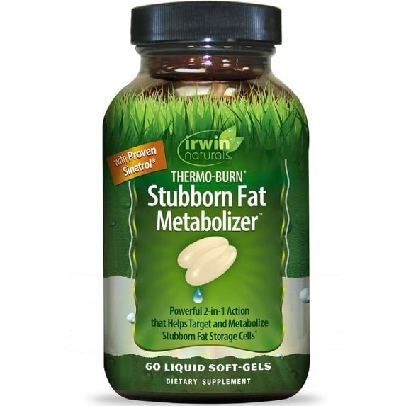Irwin Naturals Thermo-Burn Stubborn Fat Metabolizer - 75 Liquid Soft-Gels