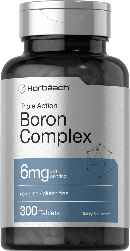 Triple Boron Complex 6 mg | 300 Tablets | By Horbaach