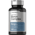 thumbnail image 1 of Triple Boron Complex 6 mg | 300 Tablets | Non-GMO and Gluten Free Supplement | by Horbaach, 1 of 8