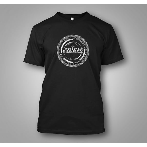Triple Canopy a Constellis - custom t-shirt tee