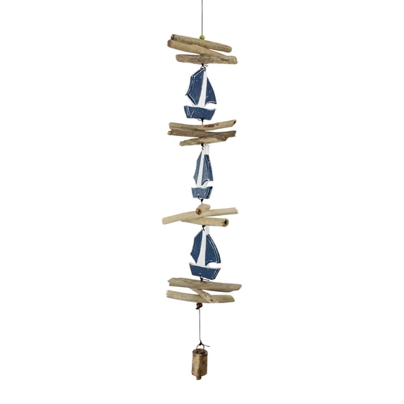 Triple Carved Sailboat Cohasset Bell