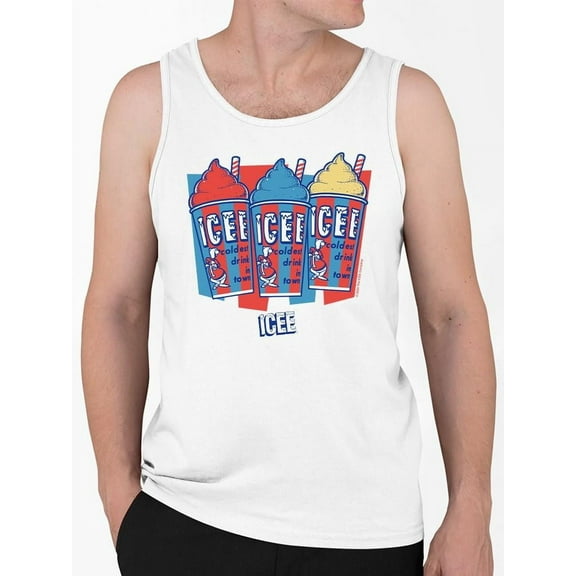 Triple Chill Treats - ICEE Slush Retro Graphic Men's Tank Top