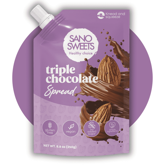 Triple Chocolate Spread - Sano Sweets Healthy Choice 8.8oz