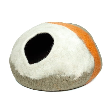 Triple Color Felt Cat Cave