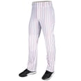 thumbnail image 1 of Triple Crown 2.0 OPEN-BOTTOM PINSTRIPE - WHITE,SCARLET - XL, 1 of 1
