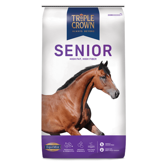 Triple Crown 3004440-506 Animal Supplies 50 Pounds Senior Textured Horse Feed