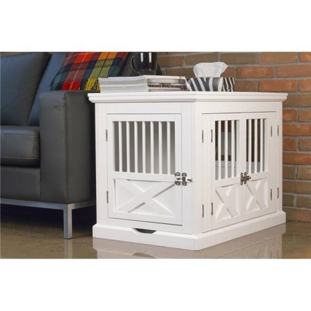 Triple Door Crate, White - Medium