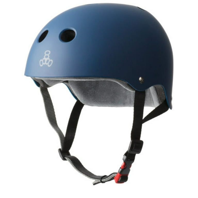 Triple Eight Certified Sweat Saver Skateboarding and Bike Helmet