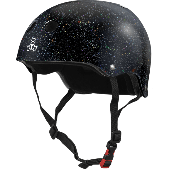 Triple Eight Certified Sweatsaver Extra Small / Small - Black Glitter