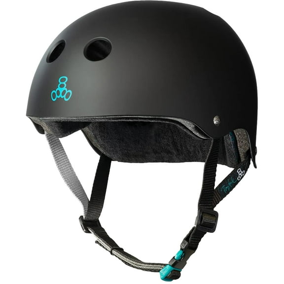 Triple Eight Certified Sweatsaver Extra Small/Small Tony Hawk Matte Black
