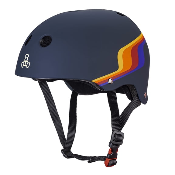Triple Eight Certified Sweatsaver Helmet Large/Extra Large - Pacific Beach Navy