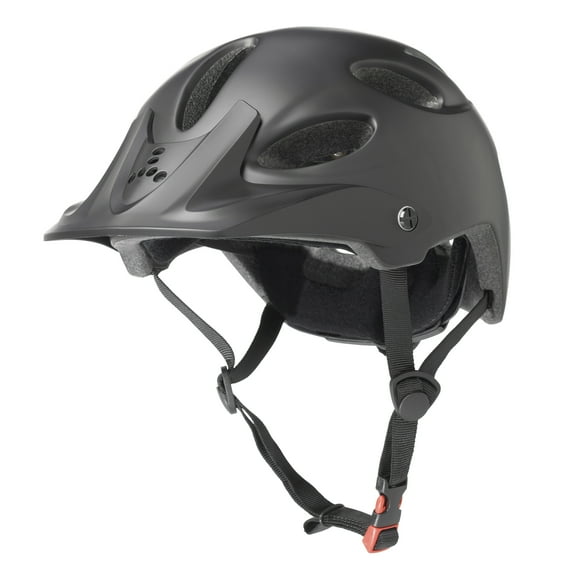 Triple Eight Compass Certified Bike Helmet for Cycling and Mountain Biking, Black Matte