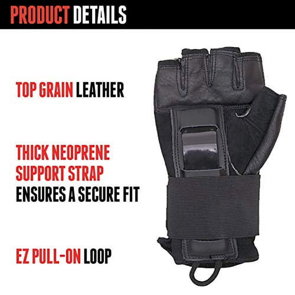 Triple Eight Hired Hands Skateboarding Wrist Guard Gloves