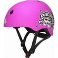 thumbnail image 1 of Triple Eight Lil 8 Cert Helmet — Matte Neon Pink, 1 of 1