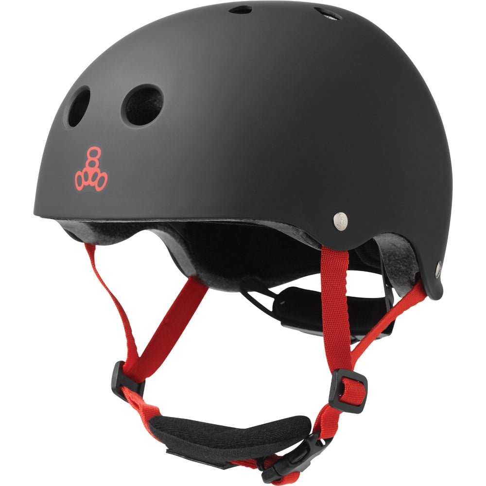 Triple Eight Lil 8 Helmet Black Matte CPSC
