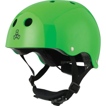 Triple Eight Lil 8 Helmet Neon Green Gloss CPSC