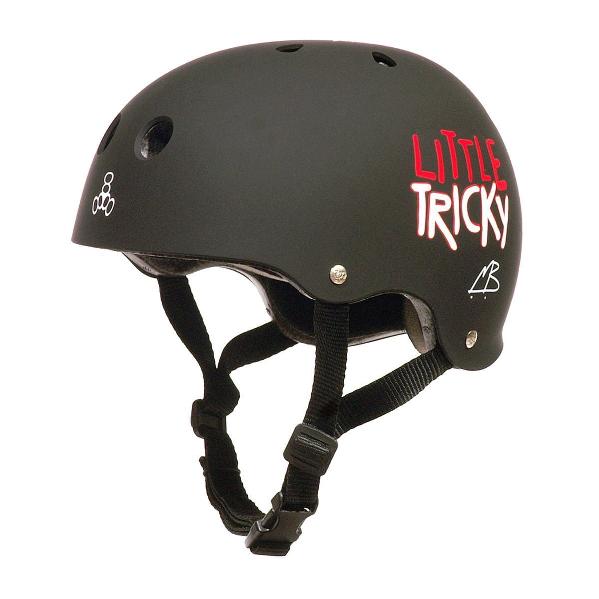 Triple Eight Little Tricky Helmet Black Matte EPS Liner