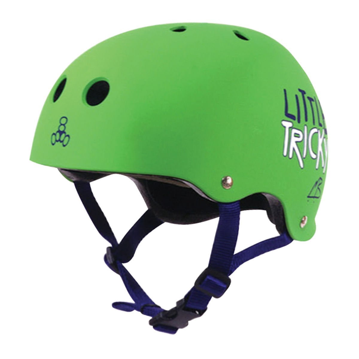 Triple Eight Little Tricky Helmet Green Matte EPS Liner