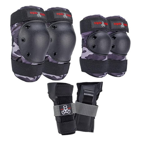 Triple Eight Saver Series 3-Pack Camo Md Pad Set Triple8