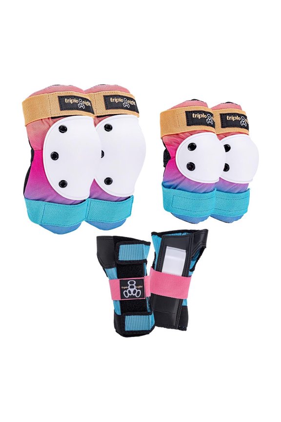 Saver Series 3-Pack Sunset Sm Pad Set Triple8