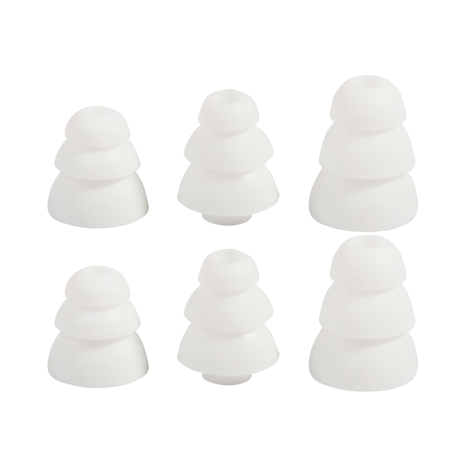 Triple Flange Eartips Eargels Earpads Ear Tips Silicone Buds Eartip for ...