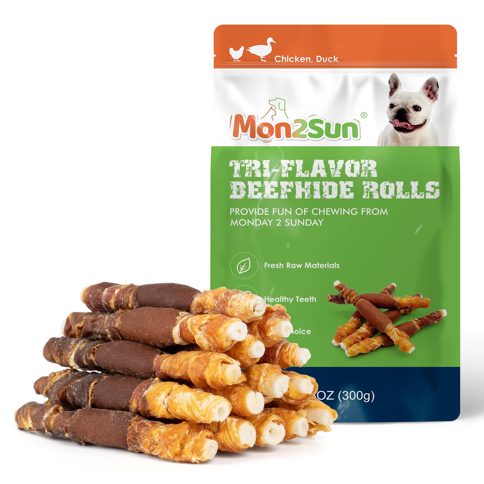 Pet Paradise Triple Flavor 5 Rawhide Dog Treats For Small And Medium pet-paradise-triple-flavor-5-rawhide-dog-treats-for-small-and-medium