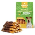 thumbnail image 1 of MON2SUN Chicken Liver Duck & Chicken Wrapped Rawhide Dog Treats, 5-inch Snacks for Small and Medium Dogs, 10.5 oz, 1 of 10