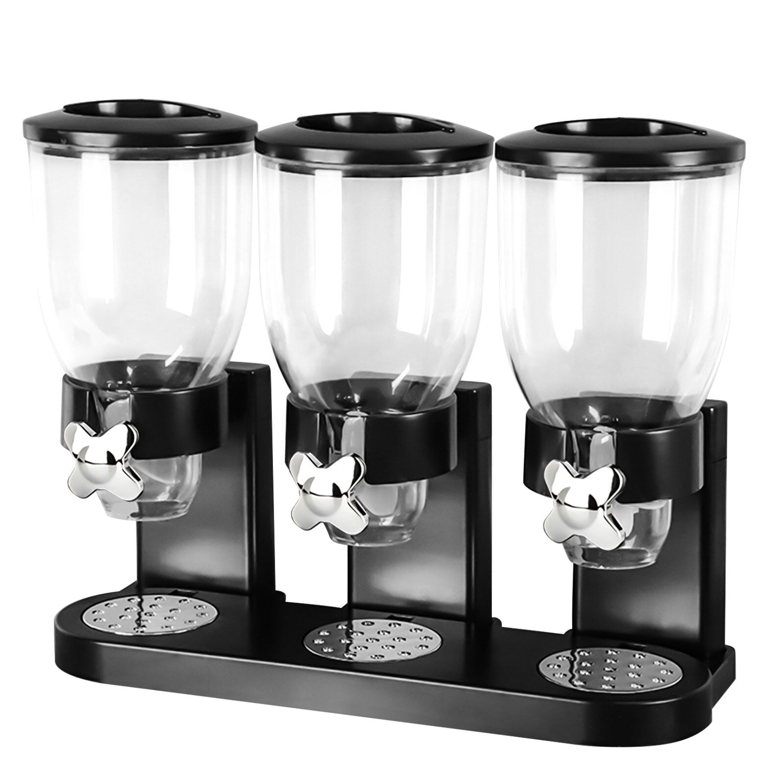 Triple Food Dispenser 2L Dry Food Dispenser Grain Dispenser Cereal