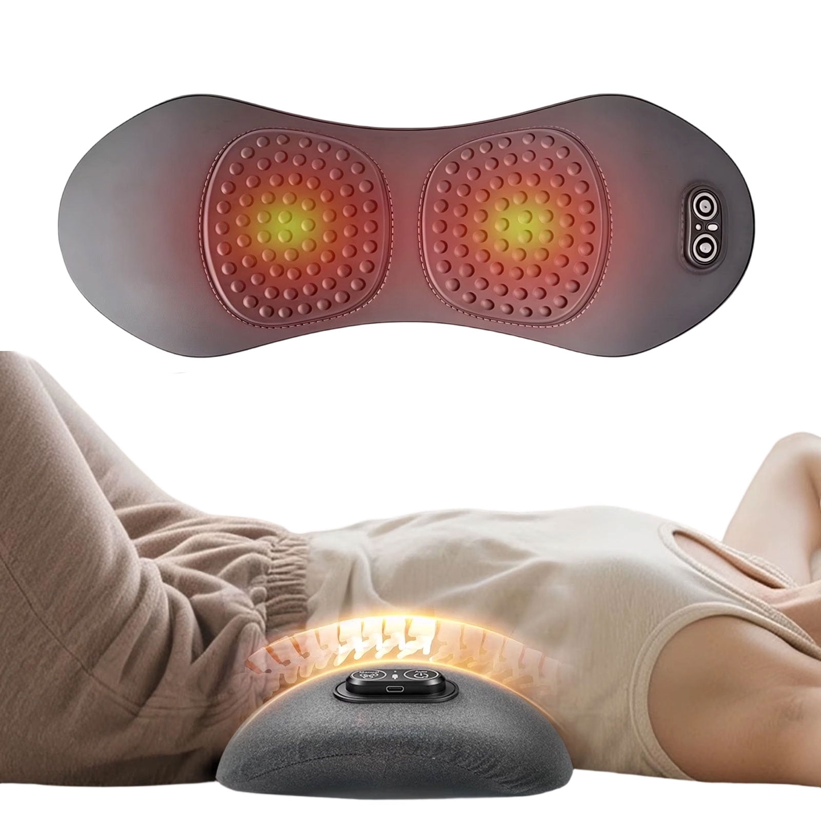 Triple Fusion Back Massager, 2026 New 3-in-1 Electric Back Massager for ...