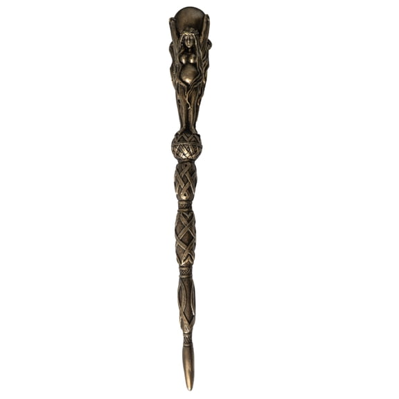 Triple Goddess Magic Wand by Medieval Collectibles