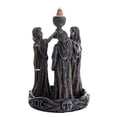 thumbnail image 1 of Triple Goddess Mother Maiden Crone Ceremonial Chalice Backflow Incense Holder, 1 of 1