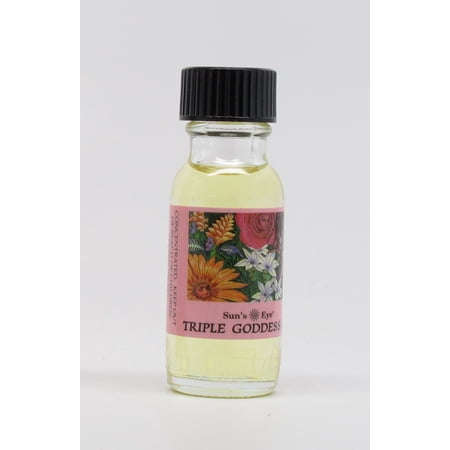 Suns Eye Triple Goddess Herbal Fragrance Oil - 1/2 Ounce Bottle