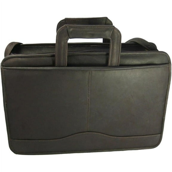 Triple Gusset Drop Handle Briefcase