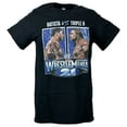 thumbnail image 1 of Triple H Vs Batista WrestleMania 21 Black T-shirt, 1 of 4