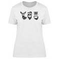 thumbnail image 1 of Triple Hipster T-Shirt Women -Image by Shutterstock, Female Large, 1 of 2