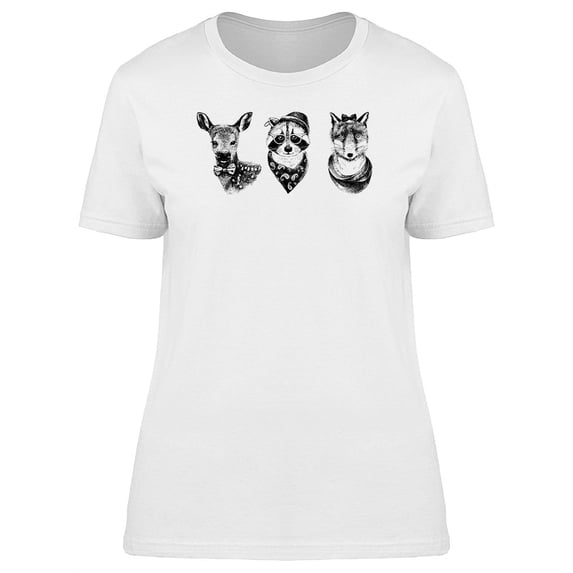 Triple Hipster T-Shirt Women -Image by Shutterstock, Female Large