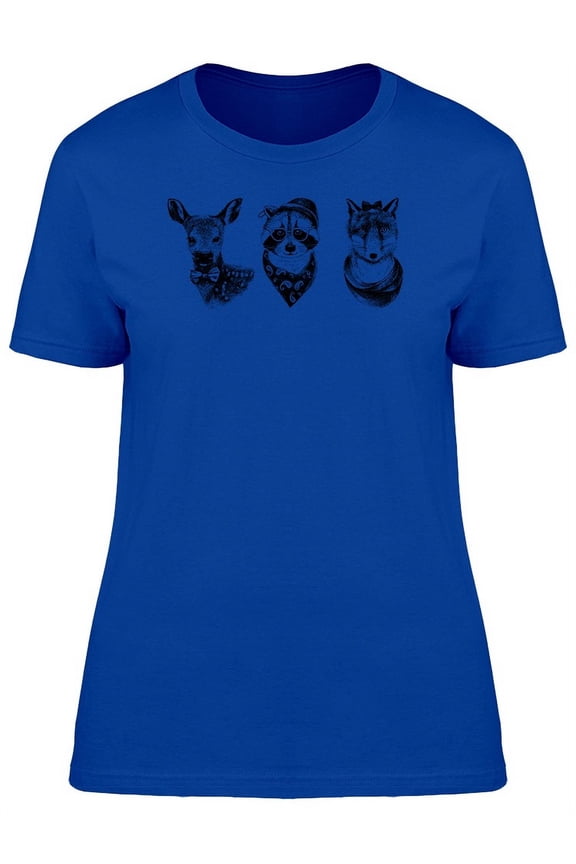 Triple Hipster T-Shirt Women -Image by Shutterstock, Female Small