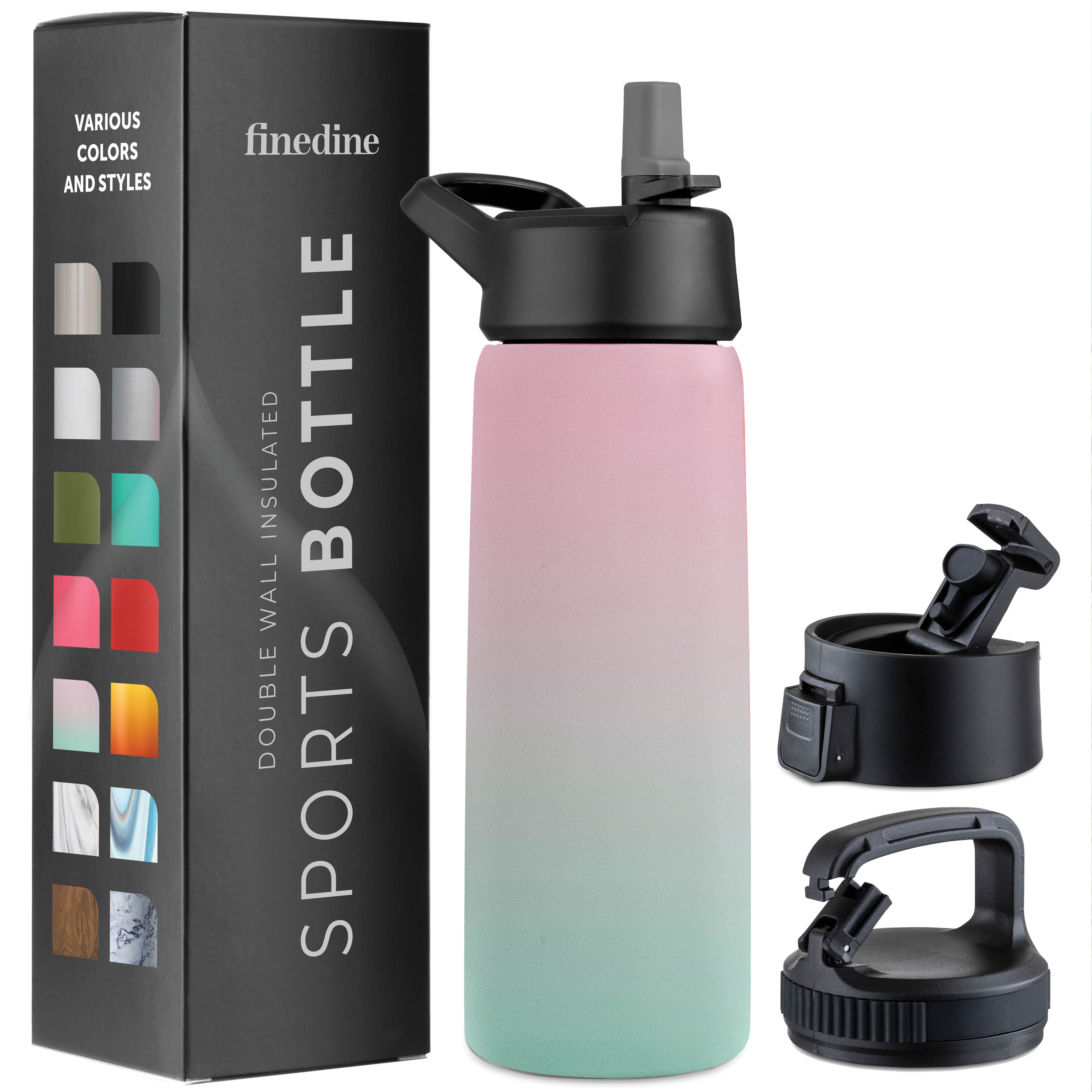 Triple Insulated Stainless Steel Water Bottle, Wide Mouth