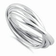 thumbnail image 1 of Triple Interlocking Rings 925 Sterling Silver Wedding Trinity Rings,Gift For Her, 1 of 1