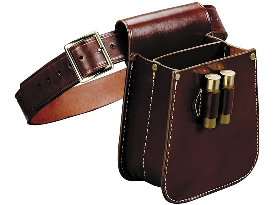 Triple K 559 Leather Shotgun Shell Pouch Havana Brown - Walmart.com